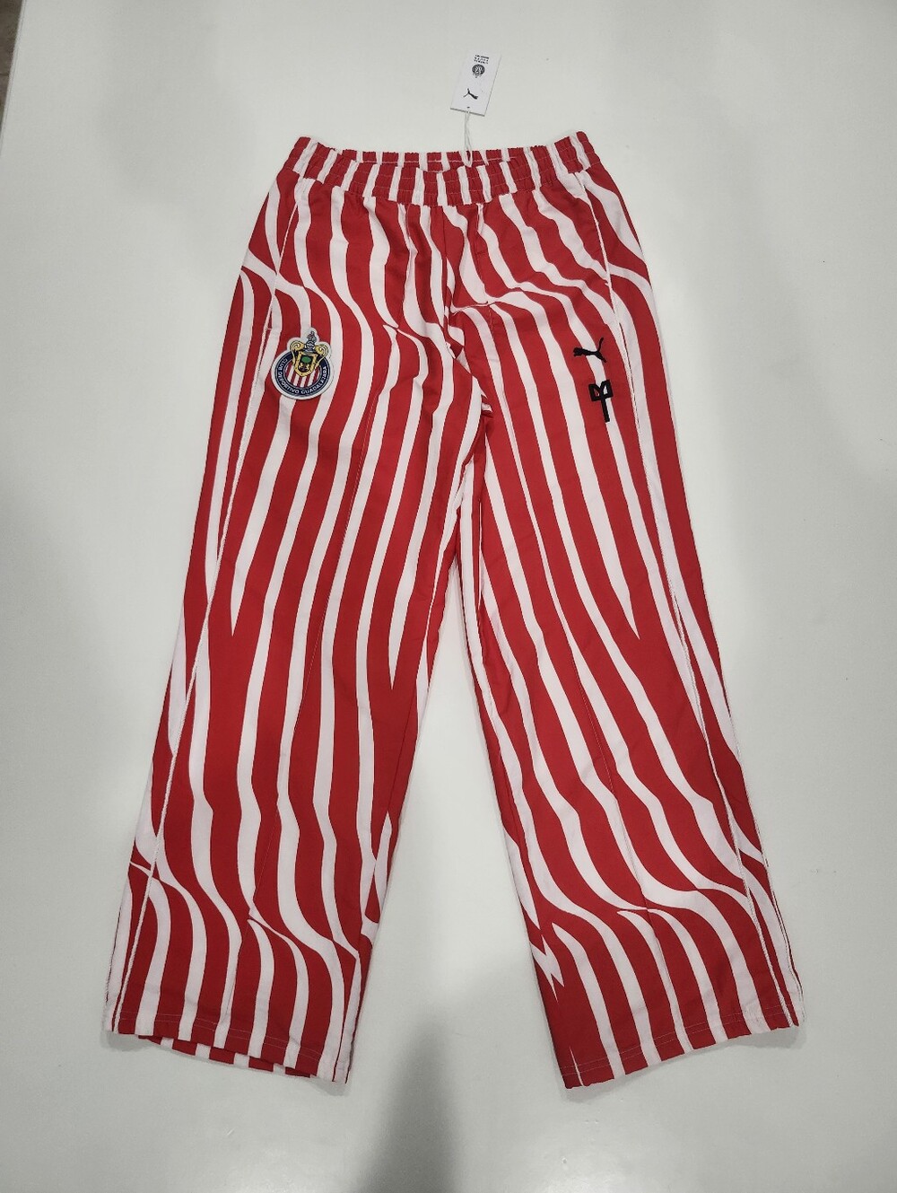 PUMA Chivas X Liberty Ministries T7 Track Athletic Pants Red Mens Size Medium NW